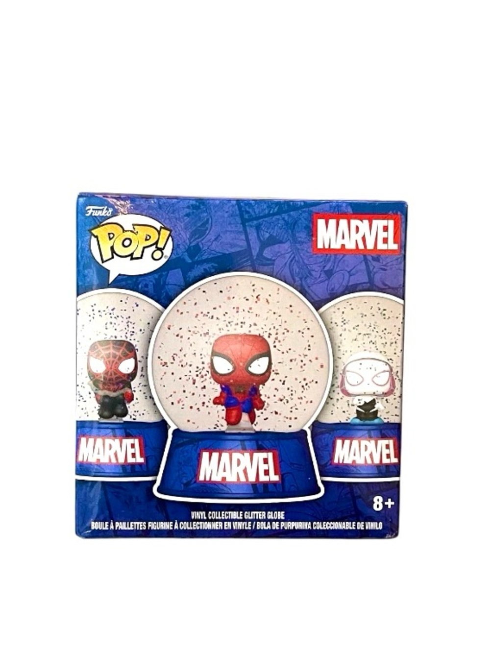 Marvel Funko Pop! Spider-Man Glitter Globe